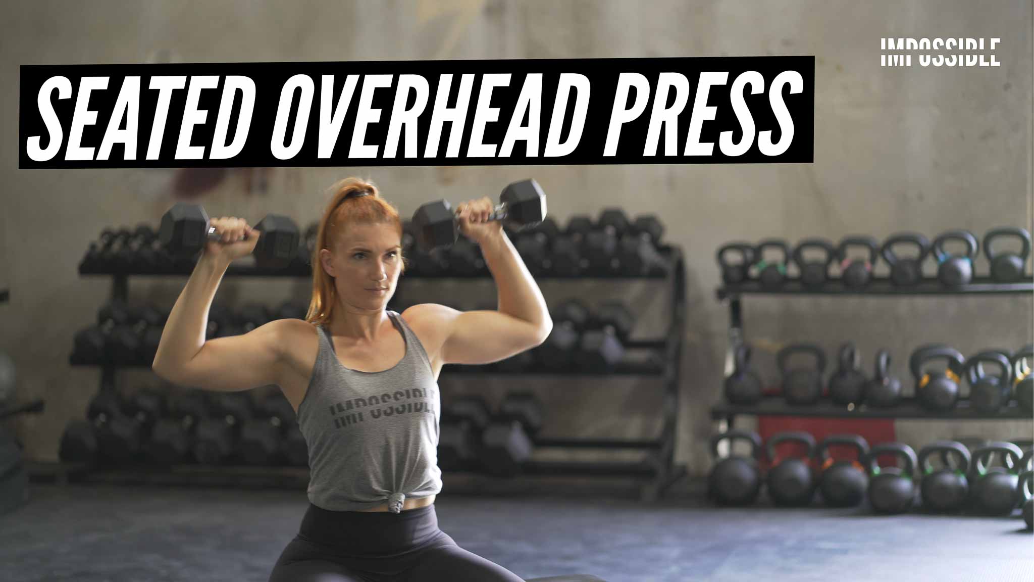 Seated Overhead Press