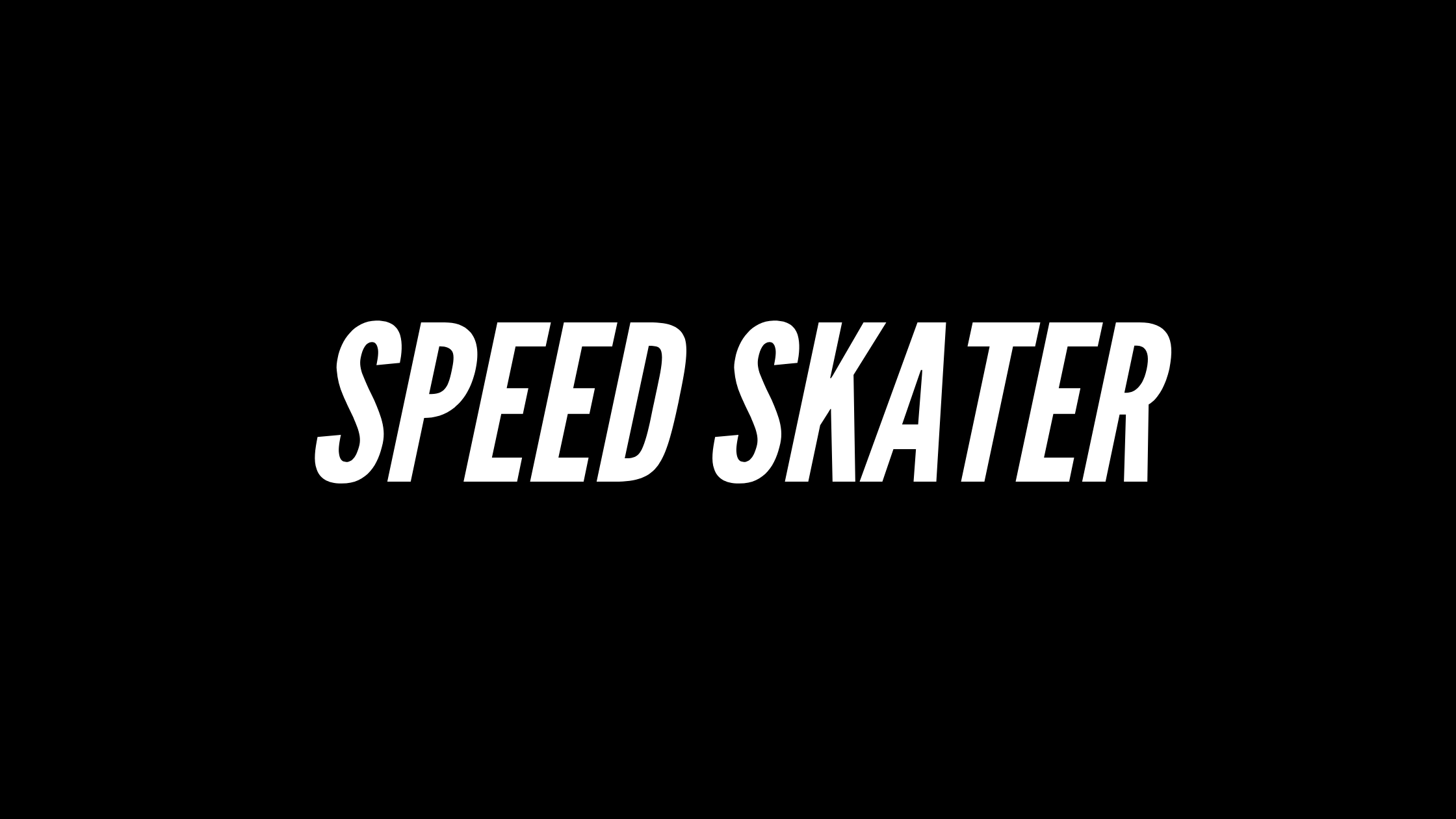 Speed Skater